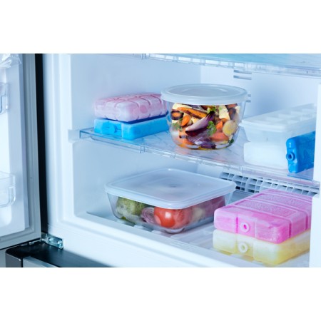 Контейнер скляний із пластиковою кришкою 0.6 л Pyrex Cook&Freez 152P001