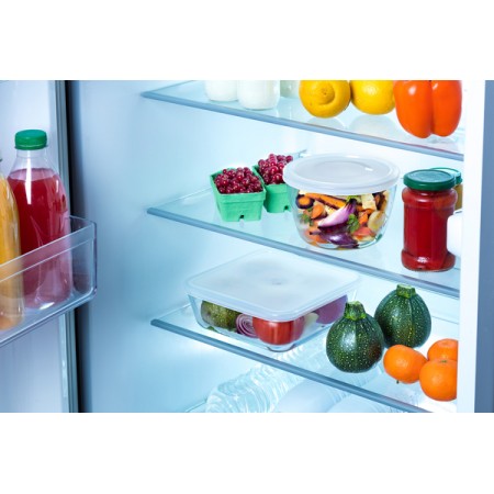 Контейнер скляний із пластиковою кришкою 0.6 л Pyrex Cook&Freez 152P001