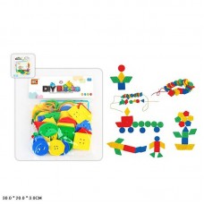 Шнурівка-логіка геометричні фігури HC-073-A/4337