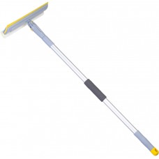 Швабра для миття вікон алюмінієва з телескопічною ручкою 82-133 см Eco Fabric EF-2535