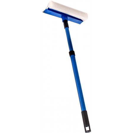 Швабра для миття вікон металева з телескопічною ручкою 30080