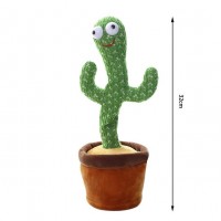 Танцюючий та співаючий кактус з підсвічуванням Dancing Cactus (7450)
