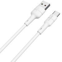 USB Кабель Borofone BX30 Silicone Type-C (Білий)