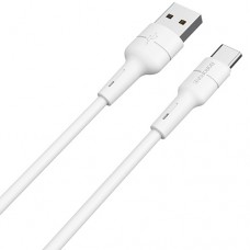 USB Кабель Borofone BX30 Silicone Type-C (Білий)