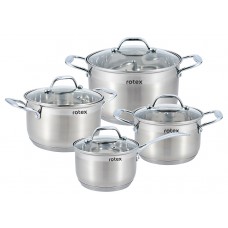 Набір каструль Rotex Catania 8 предметів (RC325-8L Catania)