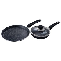 Набір посуду антипригарний Kamille мармур (2 шт.) (0615MR)