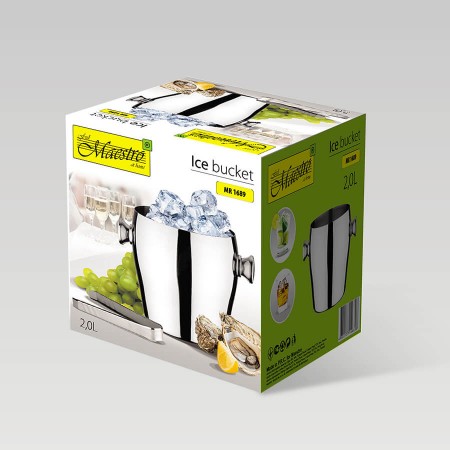 Відерце для льоду з нержавіючої сталі Maestro MR-1689
