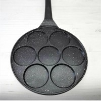 Сковорода для оладок і вафель 27 см із мармуровим антипригарним покриттям Edenberg EB-7512