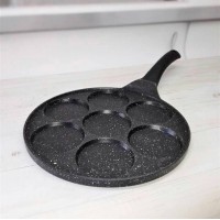 Сковорода для оладок і вафель 27 см із мармуровим антипригарним покриттям Edenberg EB-7512