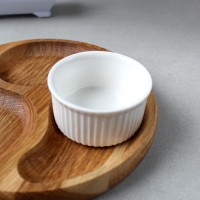 Ємність для соусу Helios Horeca Extra White 75 мм W252