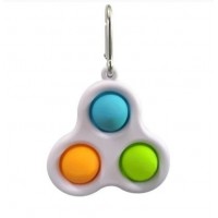 Сенсорна іграшка антистрес Simple Dimple (Pop it) брелок 155-03