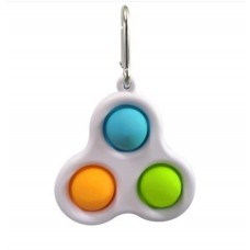 Сенсорна іграшка антистрес Simple Dimple (Pop it) брелок 155-03