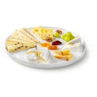 Блюдо кругла з бортом 32 см Bormioli Rocco Grangusto 410712MDF