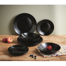 Сервіз столовий Arcopal Zelie Black 19 предметів Q8506