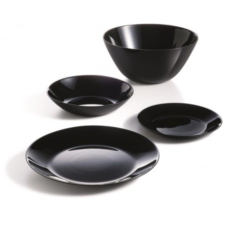 Сервіз столовий Arcopal Zelie Black 19 предметів Q8506