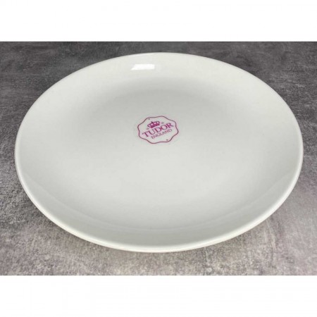 Тарілка десертна 23 см Tudor Royal White TU2204-3