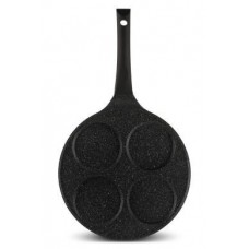 Cковорода з мармуровим антипригарним покриттям Edenberg EB-7513 для оладок та панкейків 27 см