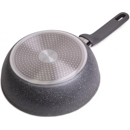 Сковорода-стільник Kamille Granite Ø26 см індукційна з гранітним антипригарним покриттям KM-4293GR