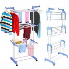 Сушарка органайзер для одягу Spray Painting Clothes Hanger до 40 кг CR-364