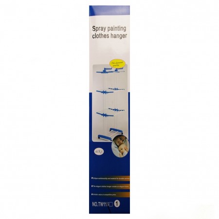 Сушарка органайзер для одягу Spray Painting Clothes Hanger до 40 кг CR-364