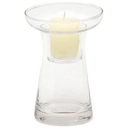 Підсвічник скляний зі знімною склянкою для декорування 14,5 см Bona Di 527-С13