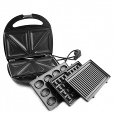 Вафельниця-гриль 4 в 1  з індикатором нагріву Domotec MS-704/4876