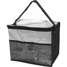 Термосумка Easy Gifts 28*16*20 см сріблясто-чорна 28796