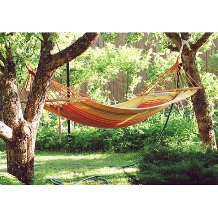 Гамак підвісний Styleberg A-Plus тканинний 200*100 см з перекладинами 6015