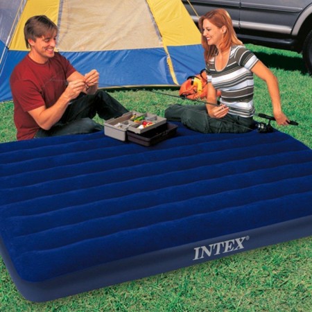 Надувний матрац двоспальний 152*203*25 см Intex 64759