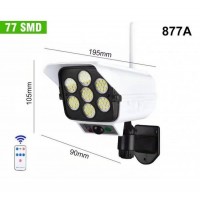 Вуличний ліхтар із датчиком руху на сонячній батареї з пультом Solar CL-877