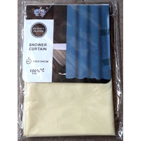 Шторка для ванної кімнати Shower Curtain 1.8 х 1.8 м Бежевий
