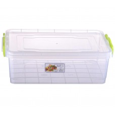 Контейнер 7,0 л. Elit №5 плоский 375*255*126 мм Ал-Пластик Ал 14																				