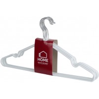 Набір вішалок для одягу Idea Home 40.5*18 см 8 шт White 6722133
