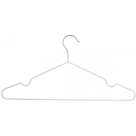 Набір вішалок для одягу Idea Home 40.5*18 см 8 шт White 6722133