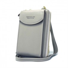 Гаманець-клатч жіночий Baellerry Forever сірий 6696