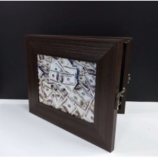 Ключниця настінна 21 х 26 см Долари SvitArt F-012