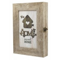 Ключниця настінна 21 х 30 см Світле дерево SvitArt FV-476