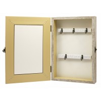 Ключниця настінна 21 х 30 см Світле дерево SvitArt FV-476