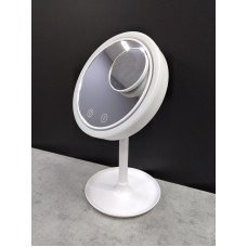 Дзеркало косметичне Beauty Breeze Mirror зі збільшенням підсвічуванням та вентилятором 02265